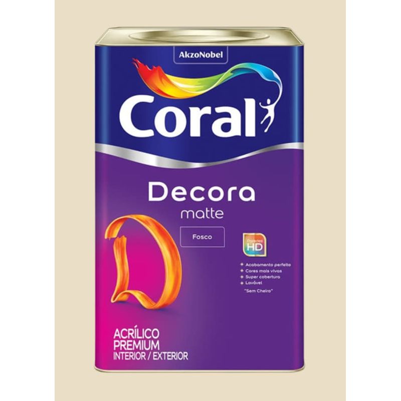 Tinta-Premium-Acrilica-Fosco-Decora-Palha-18L-Coral