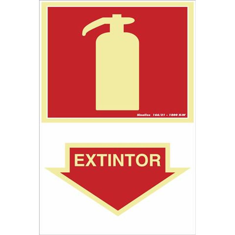 Placa-Contra-Incendio-Extintor-20x30cm-em-PVC-Fotoluminescente