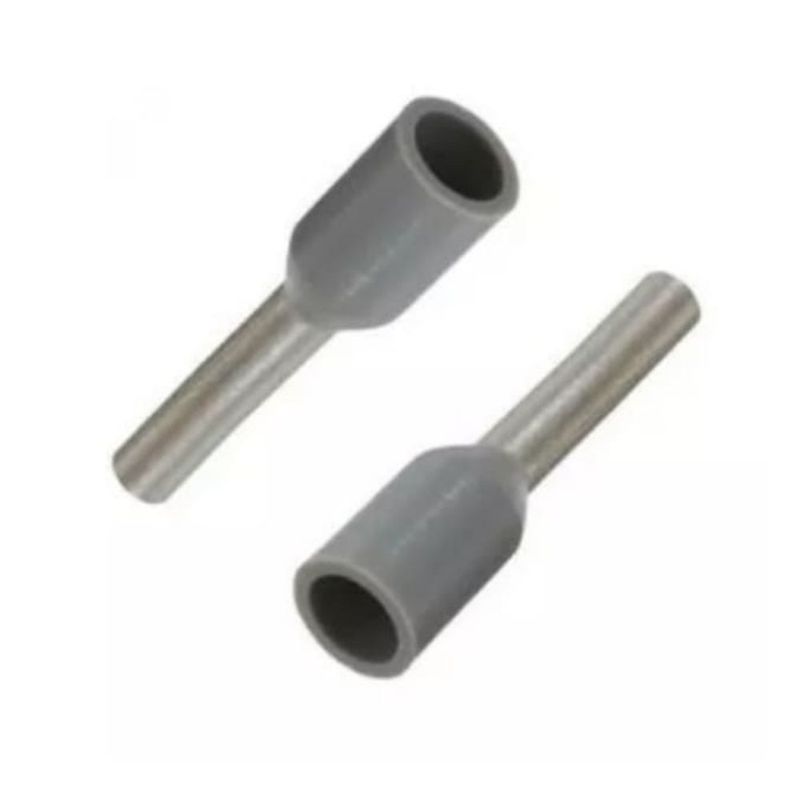 Terminal-Isolado-Tubular-Simples-4mm²-Cinza-Eletrokit-20-Pecas