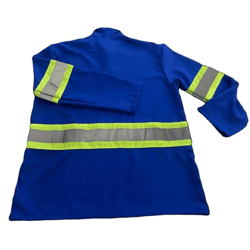 Camisa-Poliester-gola-Italiana-Manga-longa-AZ-Tam-G-Tockformes