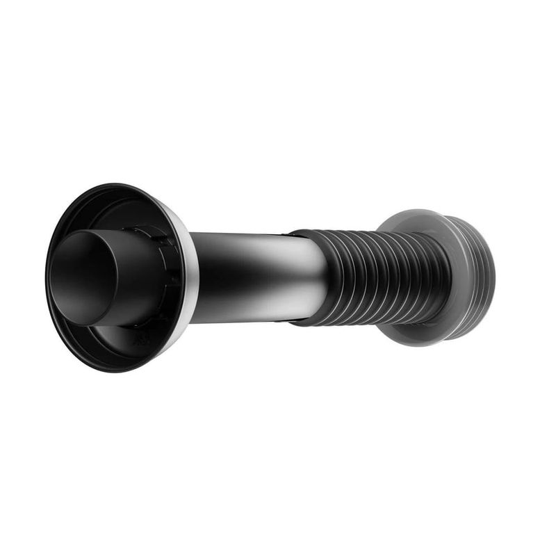 Tubo-de-Ligacao-Extensivel-Ajustavel-para-Vaso-Sanitario-Preto-Astra