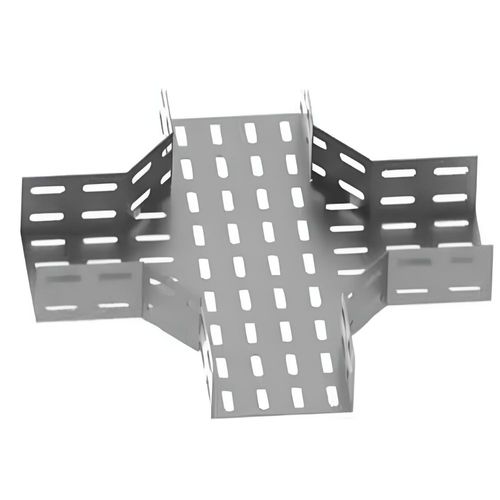 Cruzeta Horizontal 90° para Eletrocalha 100mmx50mm Perfil Líder