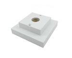 Plafonier-Plastico-Quadrado-Interneed-Soquete-Porcelana-1X27-Branco