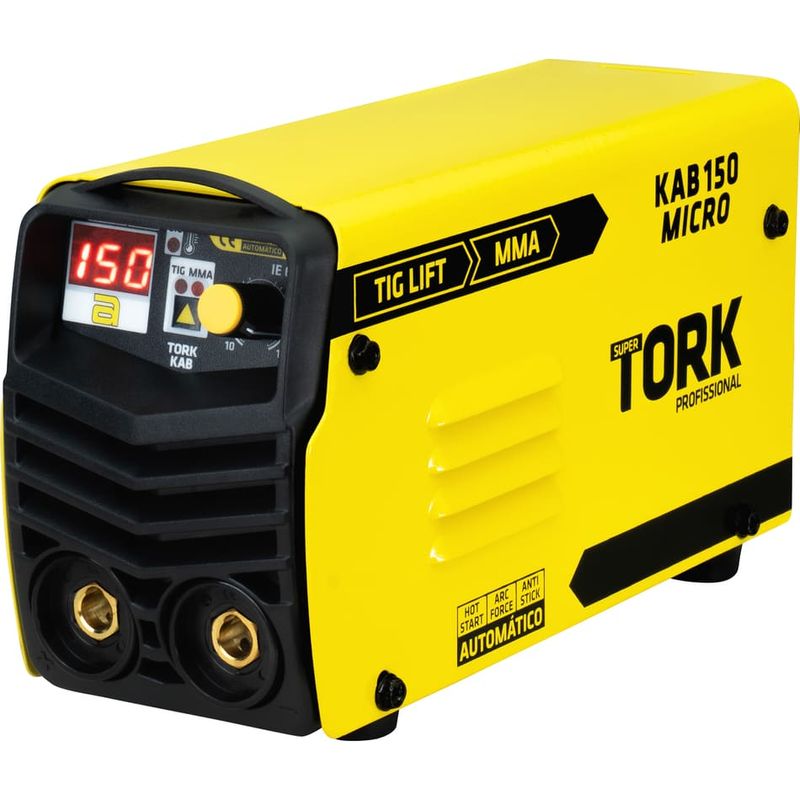 Inversora-de-Solda-150A-Eletrodo-TIG-KAB-150-MICRO-Bivolt-SuperTork