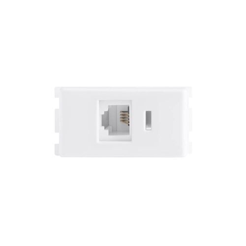 Módulo Tomada Informática RJ45 Cat6 8 Fios Branco Liz