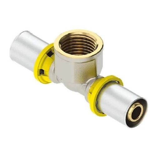 Te Fêmea para Gás 20mmx3/4" Prensar Multi Emmeti