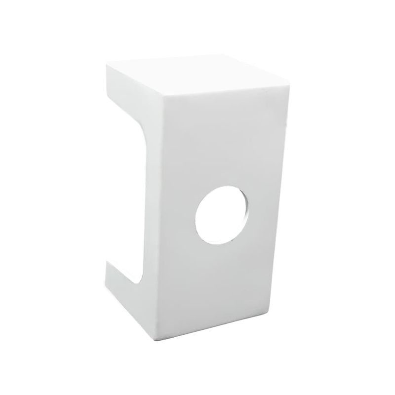 Modulo-Saida-de-Fio-com-1-Peca-Branco-Home