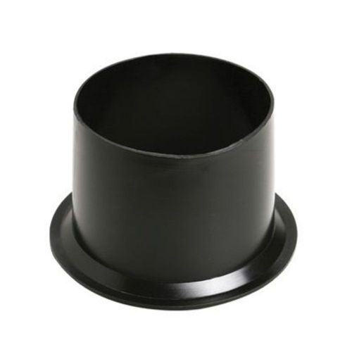 Bolsa de Ligação para Vaso Sanitário Preta 4" Luconi