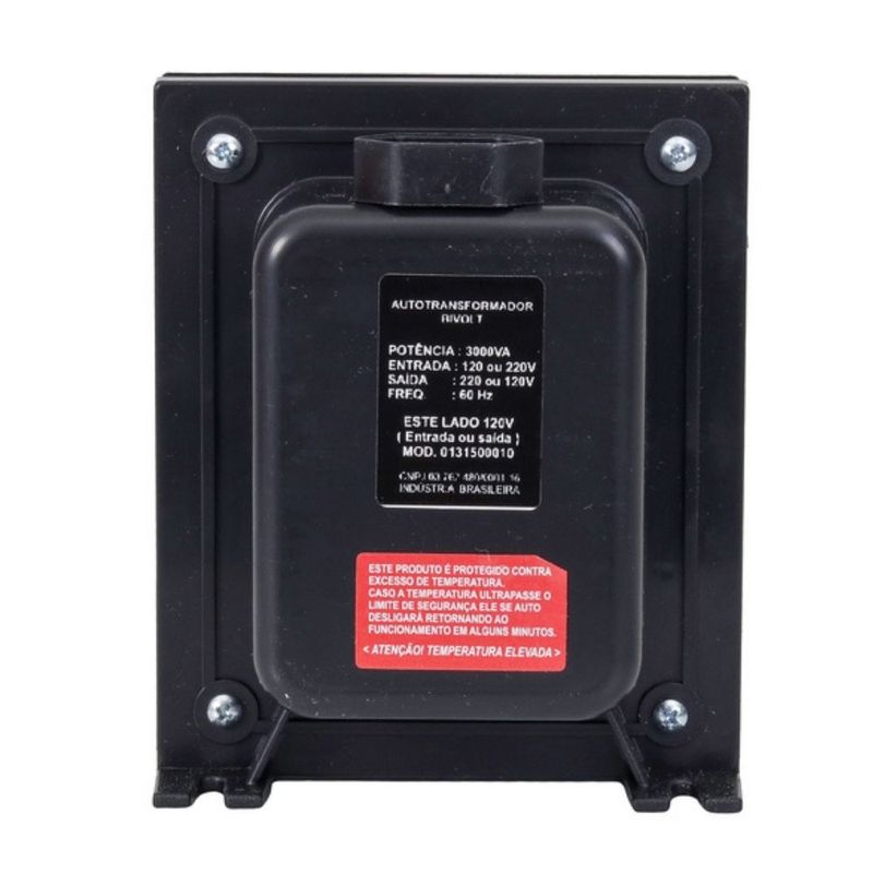 Autotransformador-3000VA-Slim-Premium-Tripolar-com-Fusivel-de-Protecao