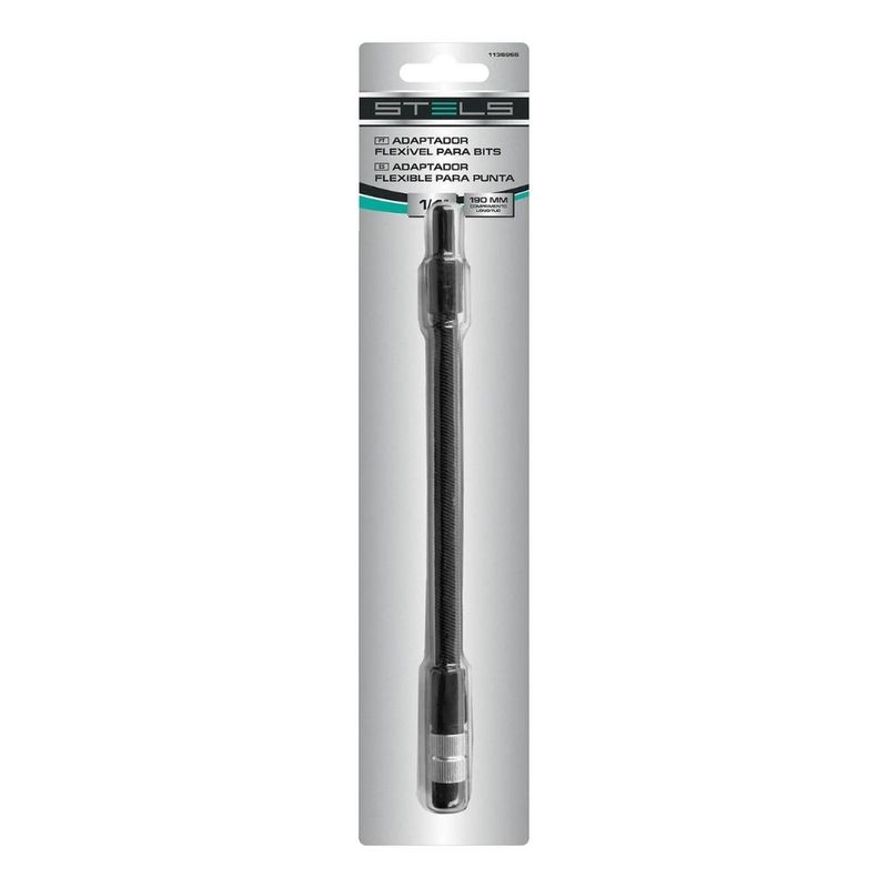 Adaptador-Flexivel-para-Bits-1-4--190mm-CRV--1136956-Stels
