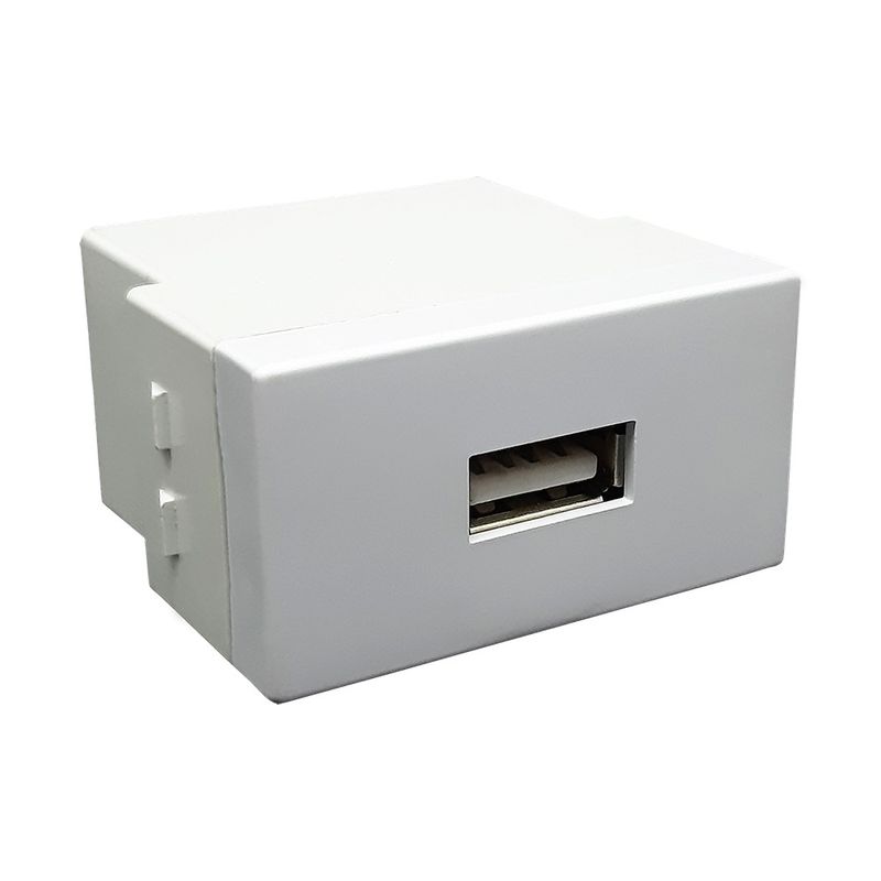 Modulo-Carregador-USB-2A-Bivolt-Branco-Home