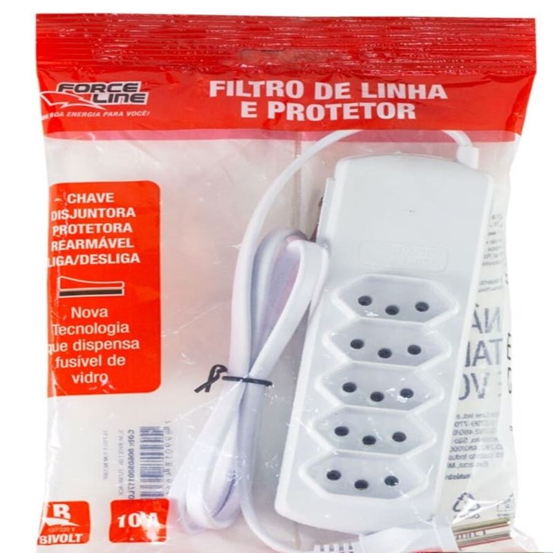 Filtro-de-Linha-com-5-Tomadas-10-amperes-cabo-com-80cm-Branco
