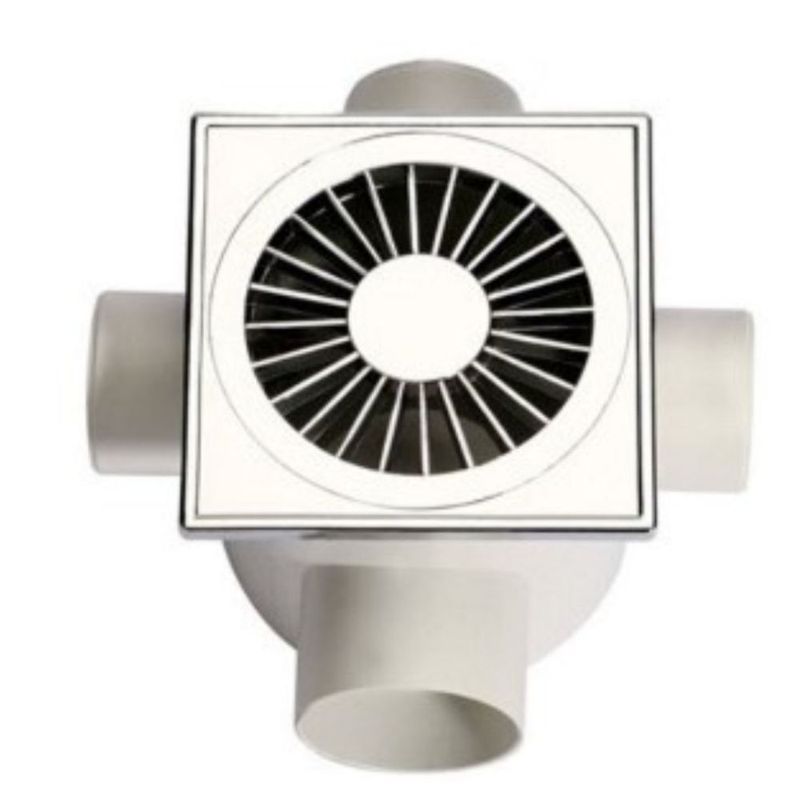 Caixa-Sifonada-com-Grelha-Quadrada-Cromada-100-x-100-x-50mm-Luconi