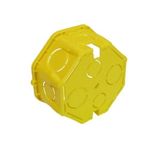 Caixinha-Octogonal-para-Teto-PEAD-4x4-Fundo-Movel-Amarela-Mondiale