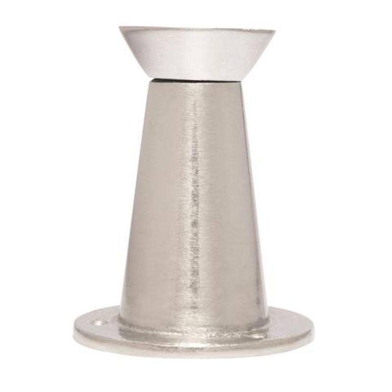 Pe-Conico-para-Movel-com-Sapata-Regulavel-100mm-Aluminio-Polido