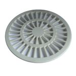 Grelha-Redonda-PVC-Branca-15cm-DN150-Luconi