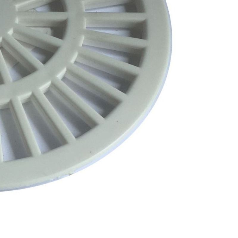 Grelha-Redonda-PVC-Branca-15cm-DN150-Luconi
