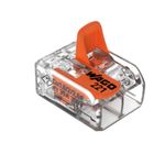Conector-Emenda-2-Polos-ate-6mm²-41A-IP20-Wago-Caixa-com-50-Pecas