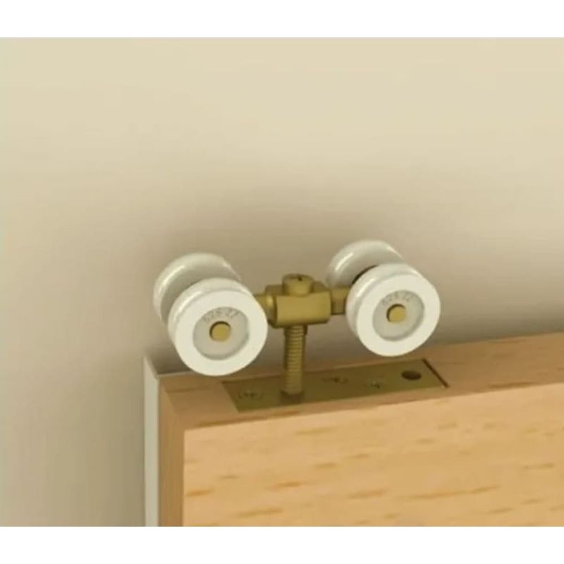 Kit-para-Porta-de-Correr-Suspenso-04-Rodizios-2m-60Kg-Aluminio-Branco
