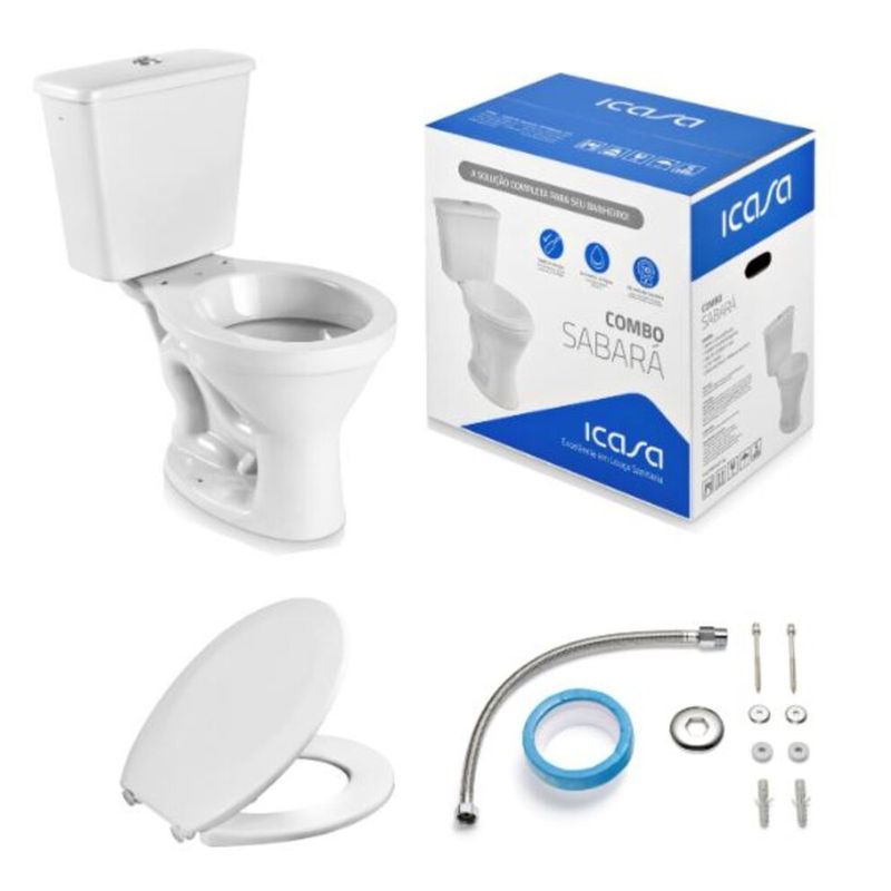 Kit-Vaso-Sanitario-com-Caixa-Acoplada-Sabara-3-6L-Branco-Icasa