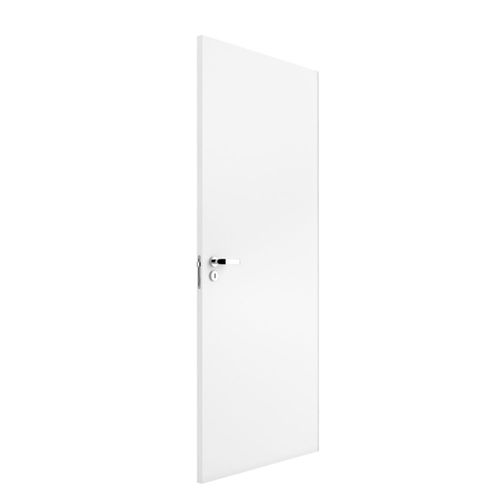 Folha de Porta Lisa MDP Semissólida Pintada Branco UV 210x80cm