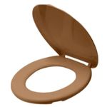 Assento-Sanitario-Convencional-Almofadado-Slim-PP-Oval-Caramelo