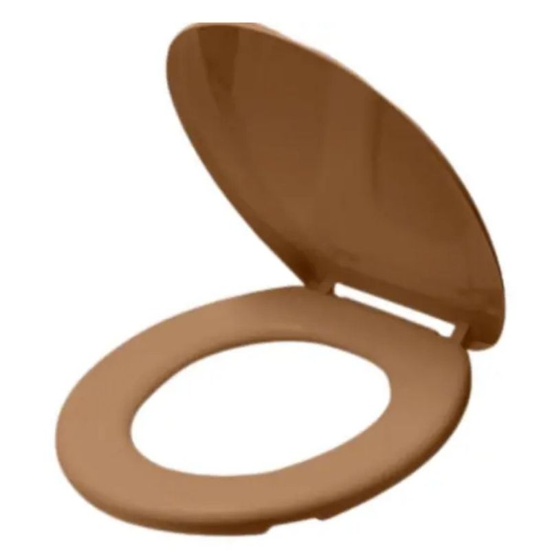 Assento-Sanitario-Convencional-Almofadado-Slim-PP-Oval-Caramelo