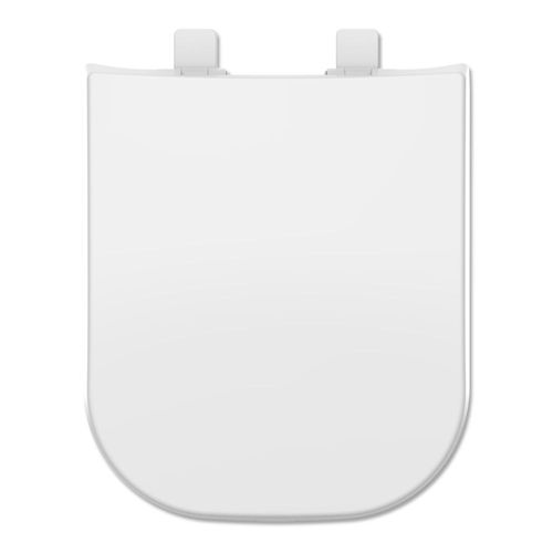 Assento Sanitário Quadra Polipropileno Quadrado Branco