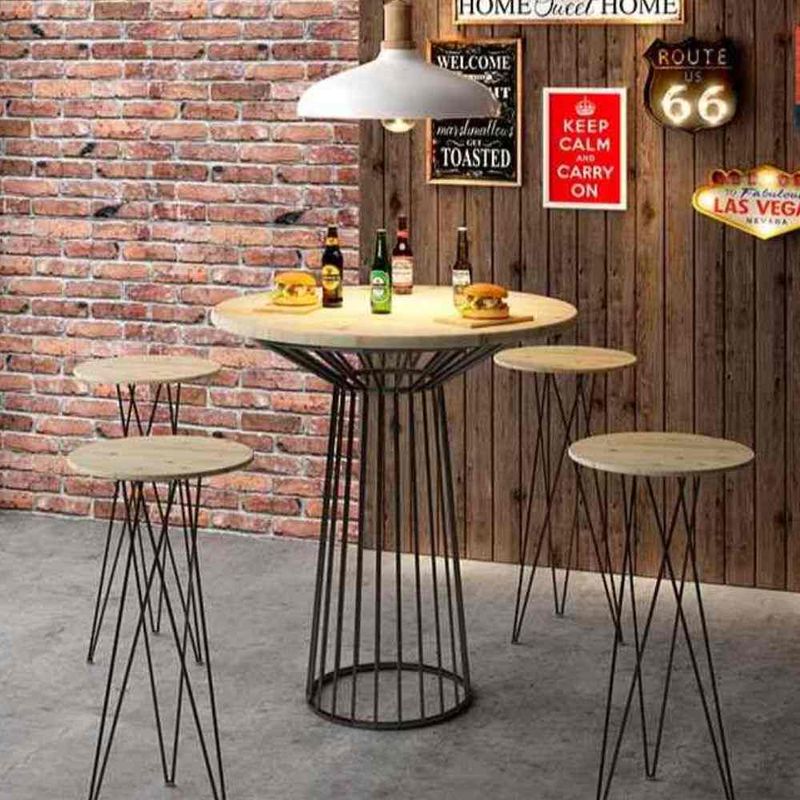 Tampo-Redondo-para-Mesa-Pinus-Rustico-50x50x28cm