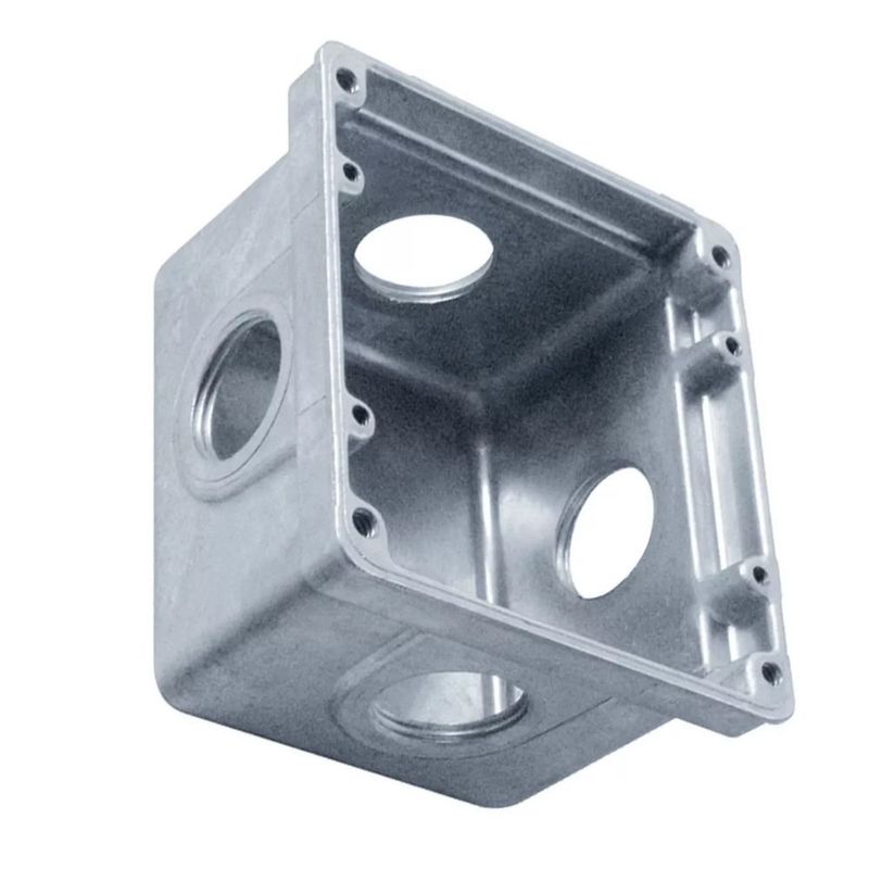 Caixinha-de-Embutir-para-Piso-4x4-Alta-3-4--em-Aluminio-Wetzel