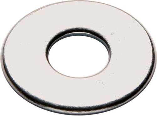 Arruela Lisa 1/4" 15 peças