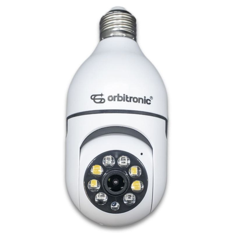 Camera-Wi-fi-Lampada-HD-1.3MP-Interna-Espia-com-Rastreio-ORB777-Branca