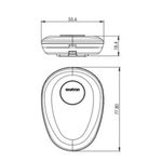 Campainha-Eletronica-sem-Fio-Bivolt-com-28-Toques-IP65-LECA4950
