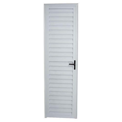 Porta Palheta Alumínio Branco Esquerdo 210x60cm