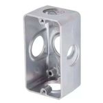 Condulete-Aluminio-Multiplo-Tipo-X-3-4--Wetzel