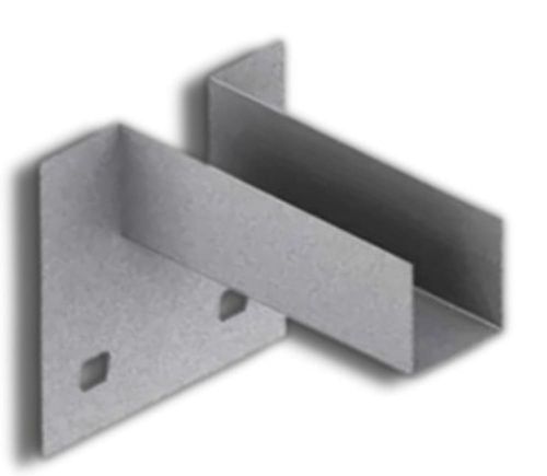 Acoplamento para Eletrocalha Zincado 38mmx38mm Perfil Líder