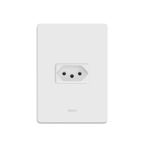 Conjunto Tomada 2P+T 20A/250V 4x2 Branco Simon 20