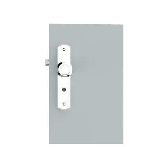 Fechadura Banheiro Espelho 40MM Brio Bola Cromado