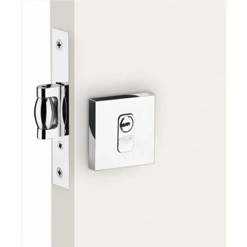 Fechadura Externa Pivotante Rolete com Regulagem ROS34 45mm Cromada