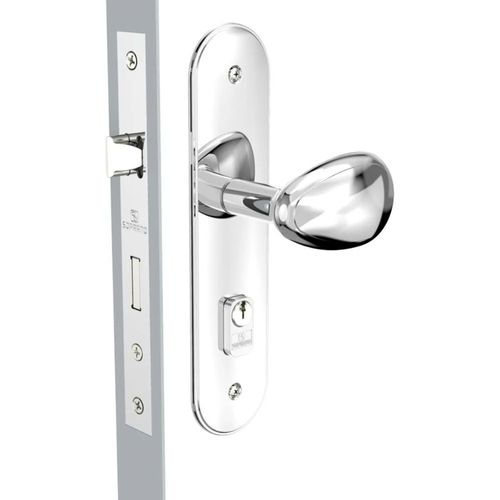 Fechadura Externa Bora Golf Py53 Esp43 40mm Cromada