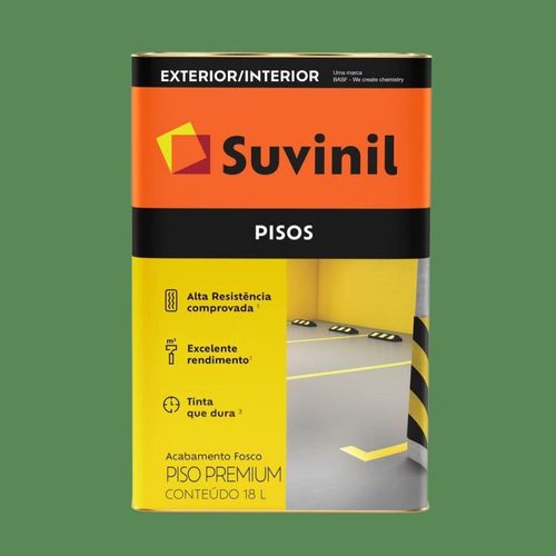 Tinta Premium Acrílica Fosco Piso Verde 18L Suvinil