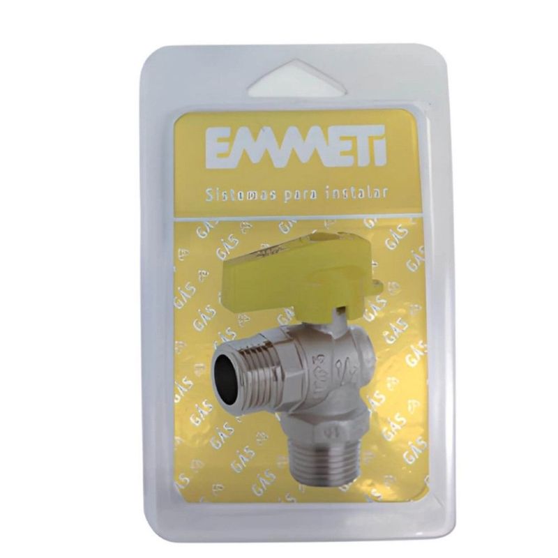 Valvula-de-Esfera-90-Gas-Macho-BSP-com-Alavanca-1-2--Emmeti