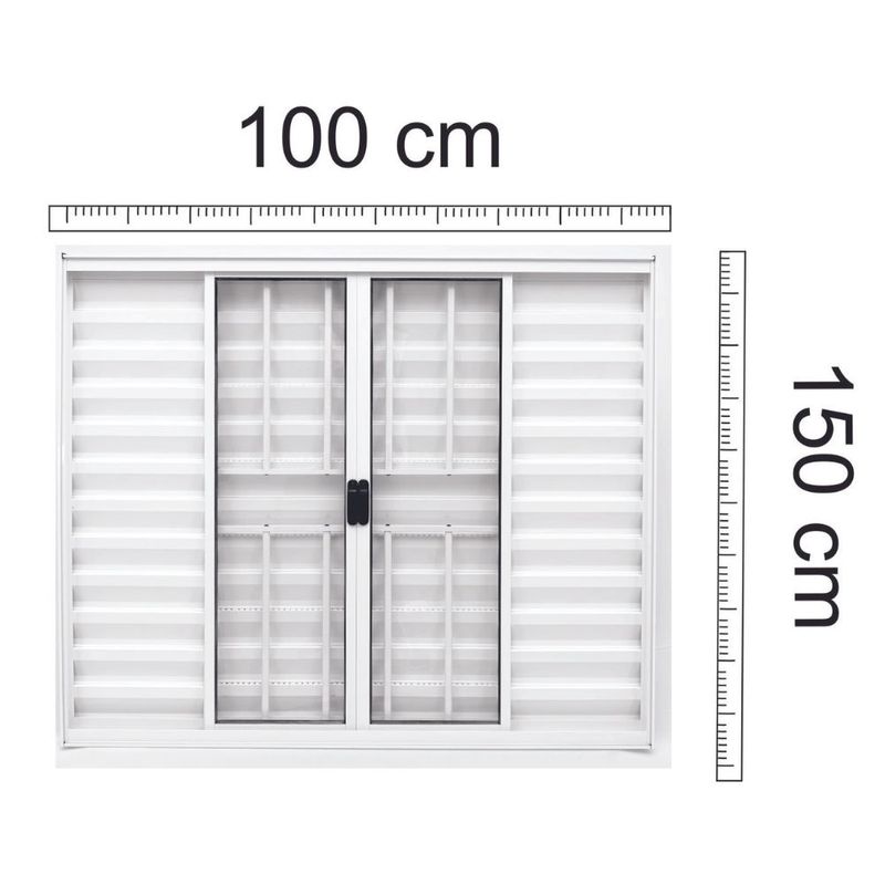 Veneziana-6-Folhas-com-Grade-Aluminio-Branco-100x150cm