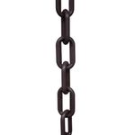 Kit-Corrente-Simples-para-Calha-Plastico-Marrom-3m-Calhaforte