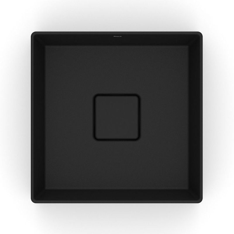 Cuba-de-Apoio-Quadrada-Preto-Fosco-Slim-30x30cm-Louca-Roca-T3-Terra