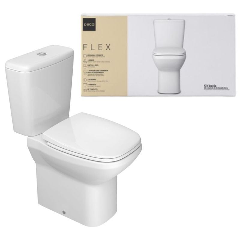 Kit-Vaso-Sanitario-com-Caixa-Acoplada-Flex-3-6L-Branco-Deca