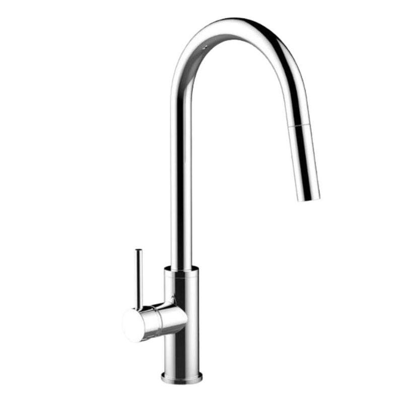 Monocomando-para-Cozinha-Mesa-Bica-Alta-Cromado-Extensivel