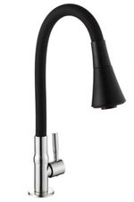 Torneira-para-Cozinha-Mesa-1-4V-Bica-Alta-Preto-Conic-Flex