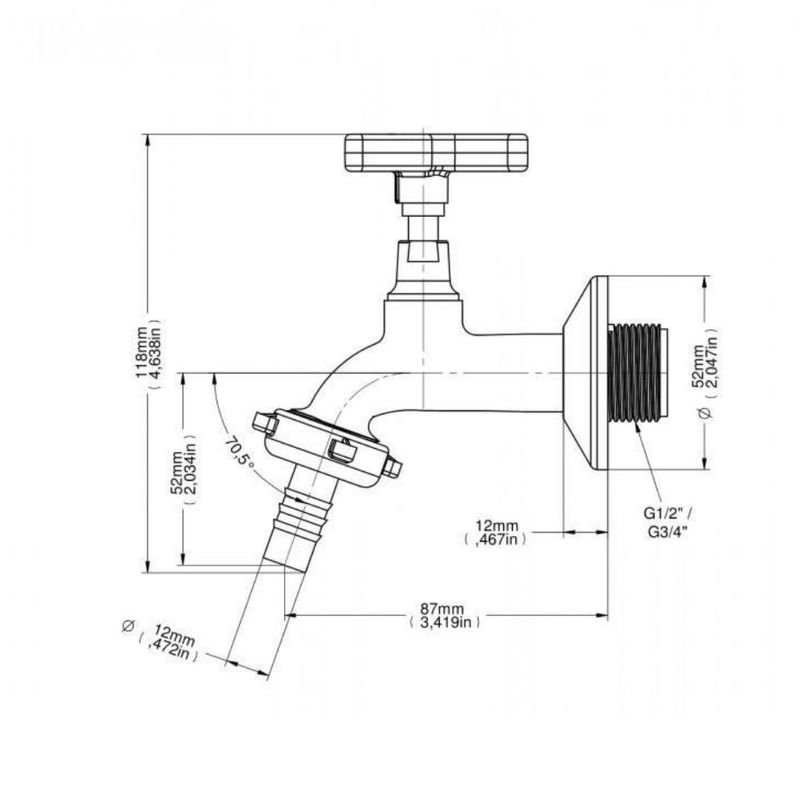 Torneira-para-Tanque-Jardim-Parede-Curta-Trio-Zamac-1120-Cromado