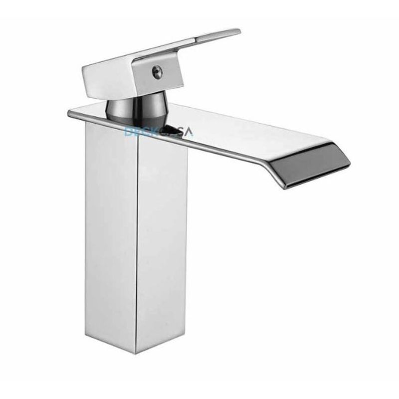 Monocomando-para-Banheiro-Mesa-Bica-Baixa-Cromado-Cascata-Calha